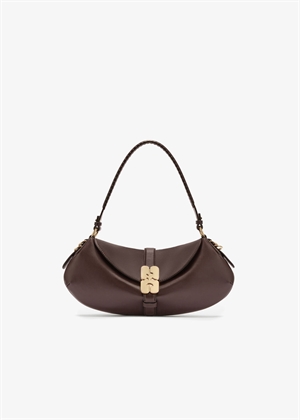 B-Kat butter bag Chicory Coffee  C2050003 Ganni 